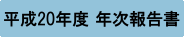 平成20年度 年次報告書